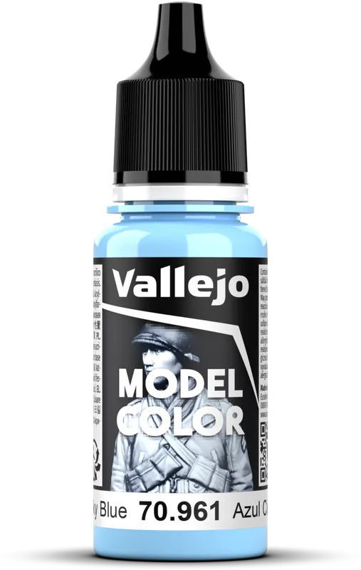 Finální Výprodej Vallejo Model Color 067 Sky Blue (961), 18 ml