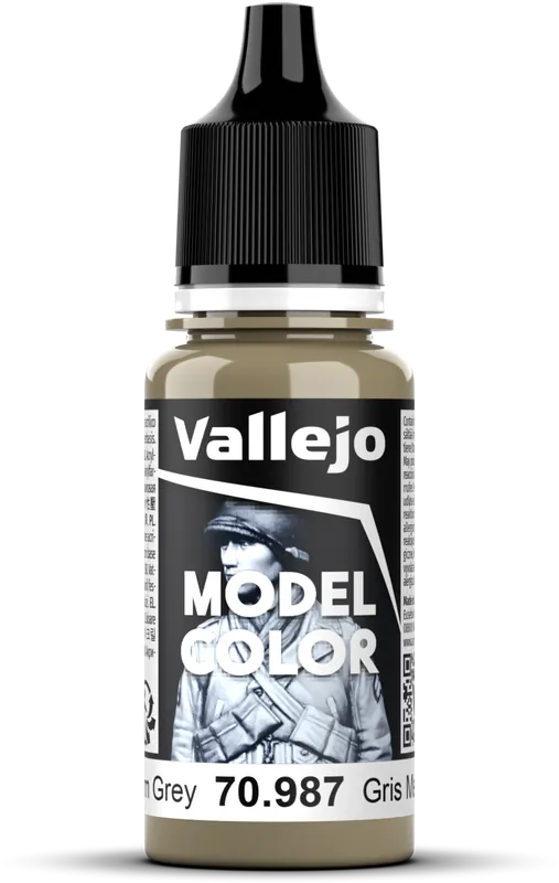 Vallejo Model Color 111 Medium Grey (987), 18 ml Nízká Cena
