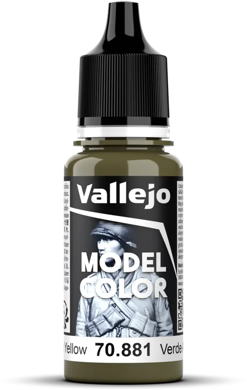 Vallejo Model Color 112 Yellow Green (881), 18 ml Přímo Od Výrobce
