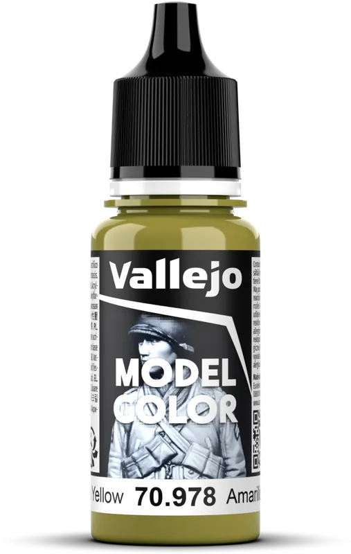 Horká Nabídka Vallejo Model Color 116 Dark Yellow (978), 18 ml