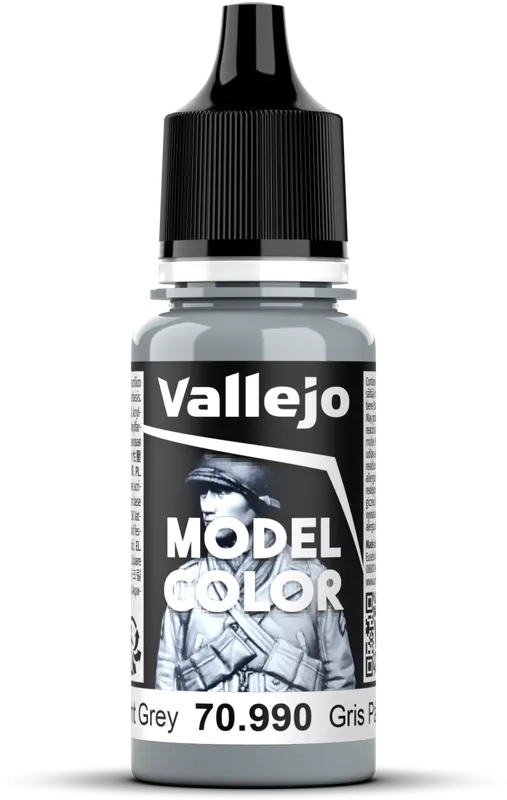 Vrácení Zdarma Vallejo Model Color 155 Light Grey (990), 18 ml