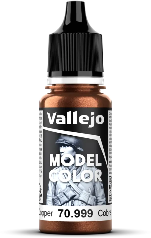 Super Cena Vallejo Model Color 176 Copper (999), 18 ml