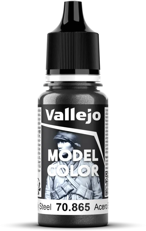 Vallejo Model Color 177 Oily Steel (865), 18 ml Cenový Hit
