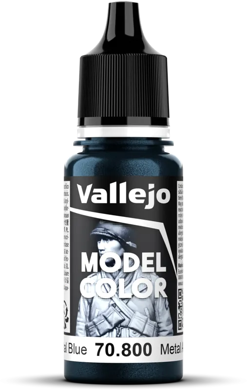 Vallejo Model Color 180 Gunmetal Blue (800), 18 ml Jen Po Omezenou Doba