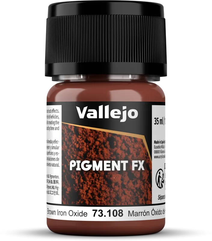 Vallejo Pigment Brown Iron Oxide, 30 ml Originální