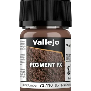 Vrácení Zdarma Vallejo Pigment Burnt Umber, 30 ml