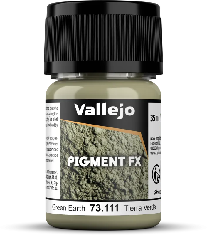 Ověřený Vallejo Pigment Green Earth, 30 ml