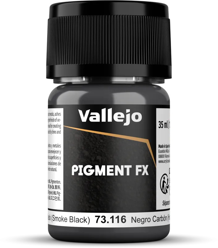 Vallejo Pigment Carbon Black, 30 ml Originální