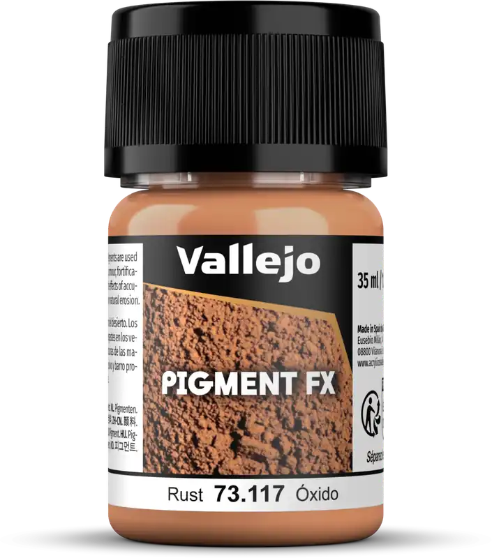 Vallejo Pigment Rust, 30 ml Ověřený