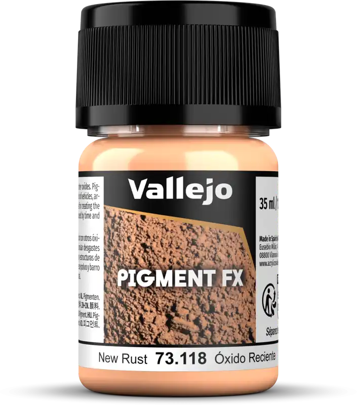 Rychlé Dodání Vallejo Pigment Fresh Rust, 30 ml