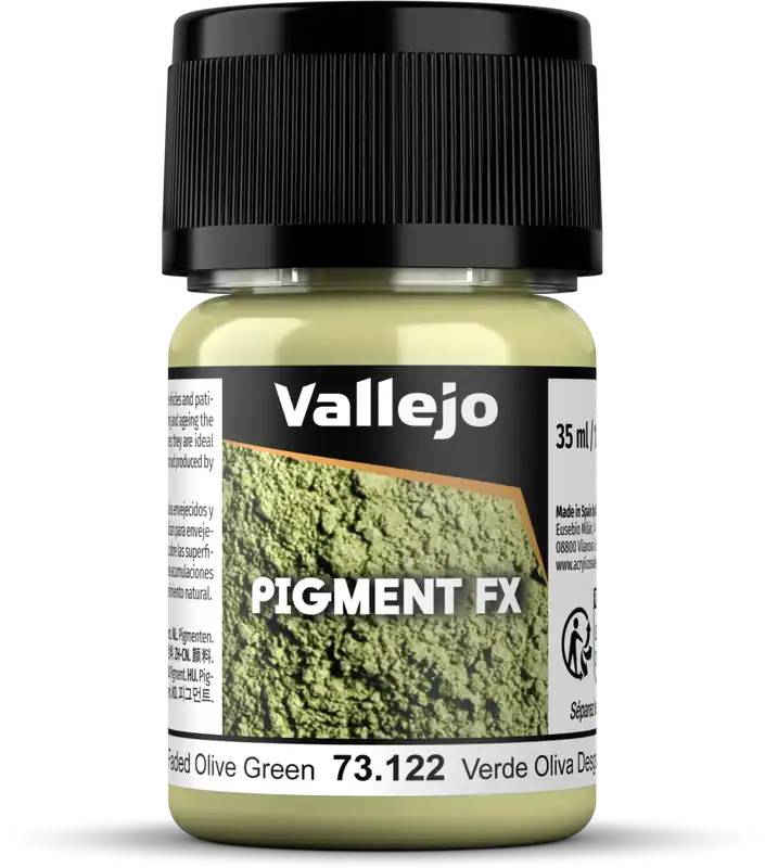 Vallejo Pigment Faded Olive Green, 30 ml Aktuální
