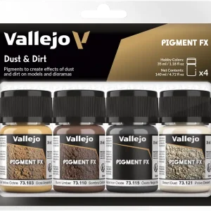 Vallejo Pigment Set "Dust & Dirt" Značkový