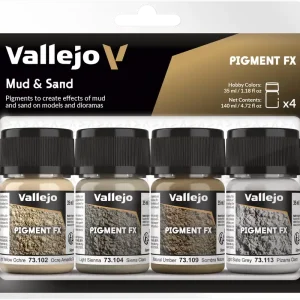 Vallejo Pigment Set "Mud & Sand" Výhodná Nabídka