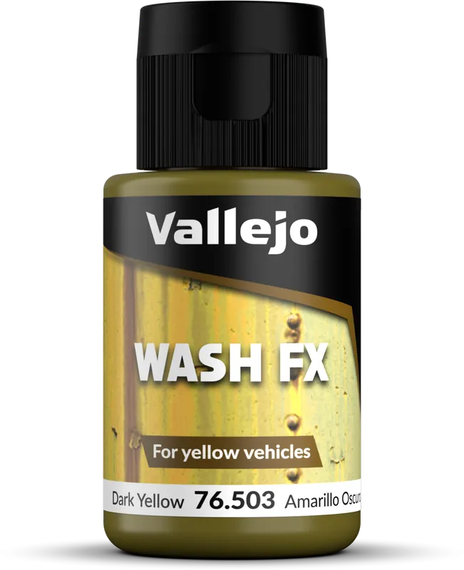 Must-Have Vallejo Model Wash 503 Dark Yellow, 35 ml