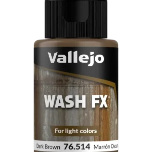 Cenová Bomba Vallejo Model Wash 514 Dark Brown, 35 ml