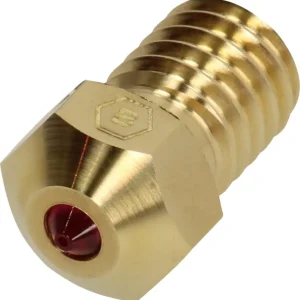 Finální Výprodej BROZZL Rubínová tryska pro E3D V6, 0,6 mm