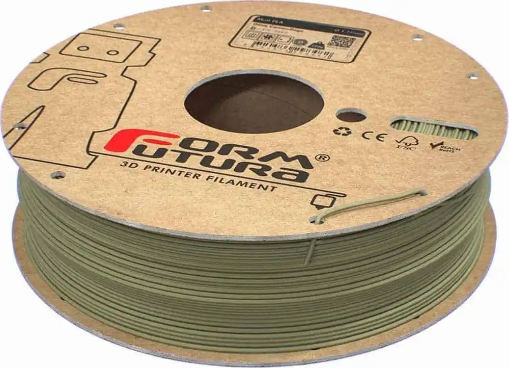 Dokud Zásoby Vydrží FormFutura Matt PLA Olive Camouflage, 1,75 mm / 750 g