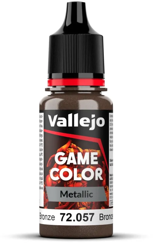 Vallejo Game Color Metallic Bright Bronze, 17 ml Tovární Cena