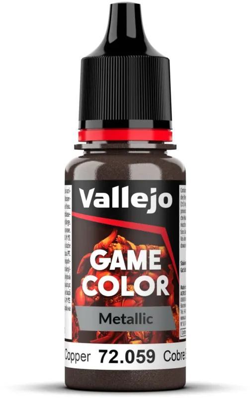 Objednat Nyní Vallejo Game Color Metallic Hammered Copper, 17 ml