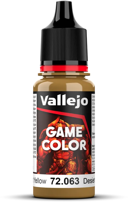 Pouze Dnes Vallejo Game Color Desert Yellow, 17 ml