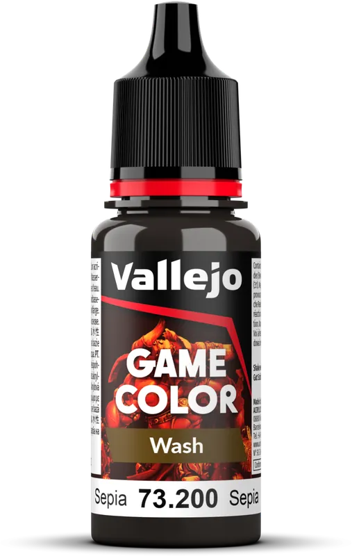 Vallejo Game Color Wash Sepia Shade, 17 ml Cenová Bomba