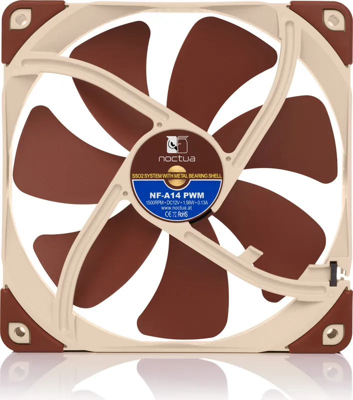 Noctua Ventilátor 12V NF-A14, PWM Značkový