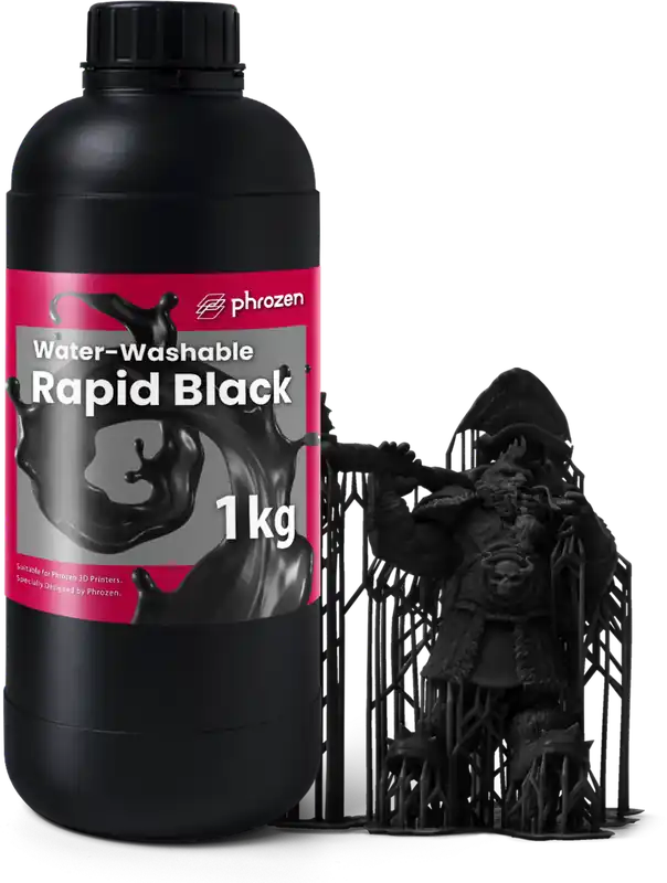 Sezónní Sleva Phrozen Water-Washable Resin Black, 1.000 g