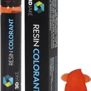 Tovární Cena 3DJAKE Resin Colorant Transparent Orange, 25 g