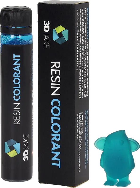 Výprodej 3DJAKE Resin Colorant Transparent Blue, 25 g