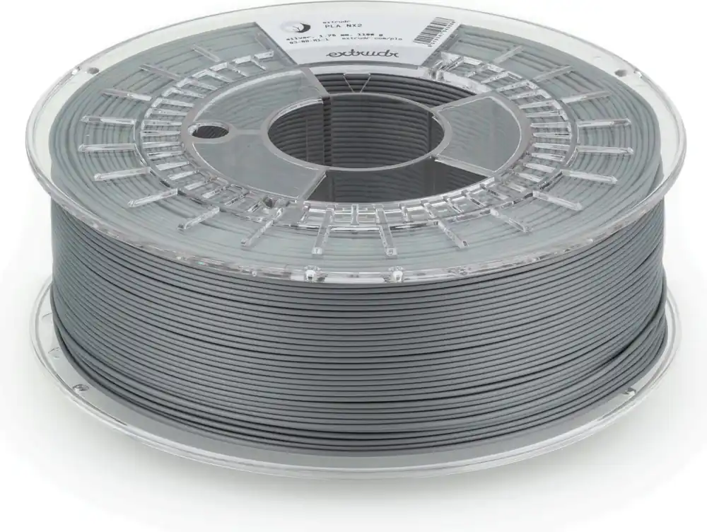 Extrudr PLA NX2 Matt Metallic Grey, 1,75 mm / 1000 g Akční Nabídka