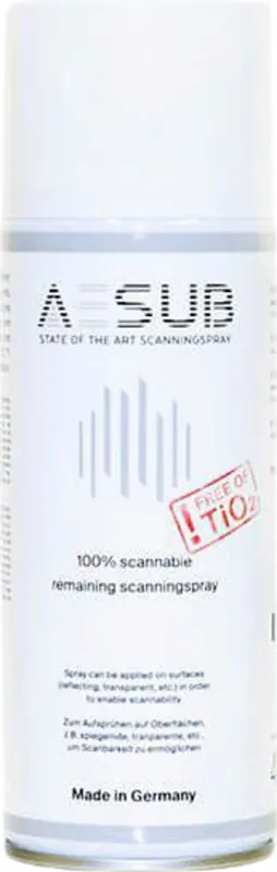 AESUB White Scanningspray, 400 ml Nová Kolekce