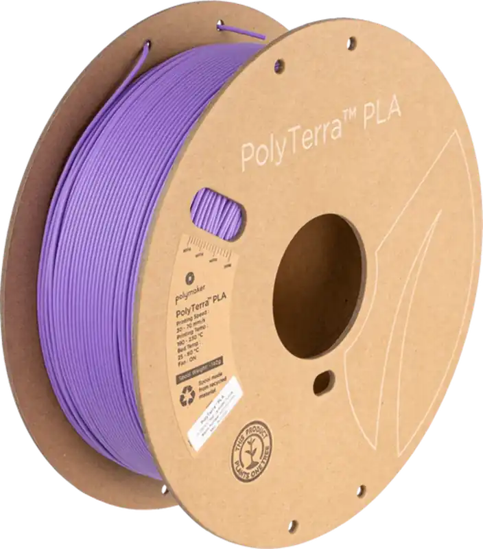 Polymaker PolyTerra PLA Lavender Purple, 1,75 mm / 1000 g Oblíbený