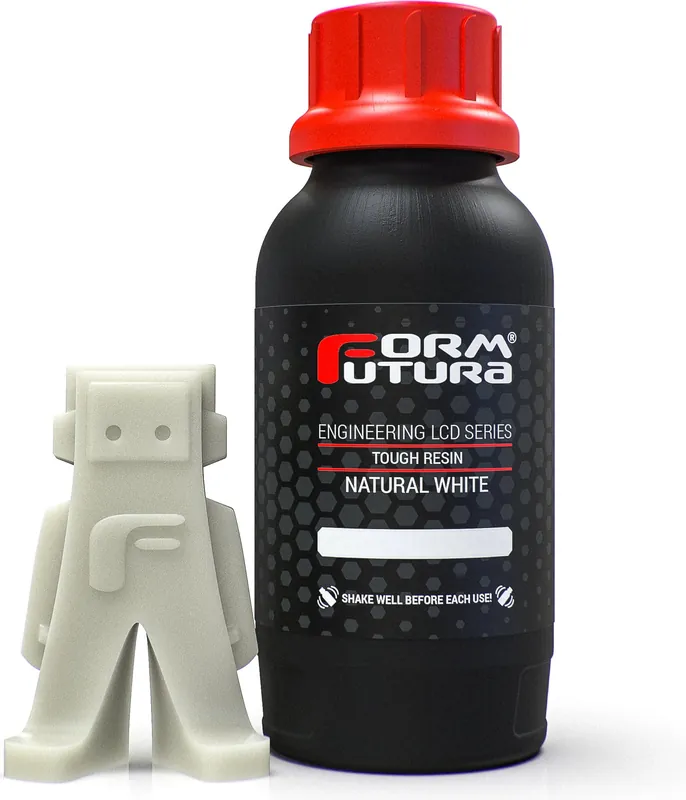 Přímo Od Výrobce FormFutura Engineering LCD Series Tough Resin Natural White, 500 g