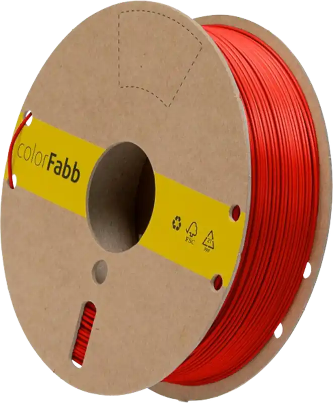 Objednat Nyní colorFabb LW-PLA Red, 1,75 mm (750 g)