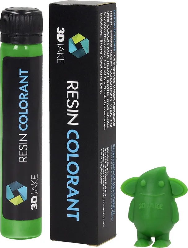 Omezená Nabídka 3DJAKE Resin Colorant Yellow Green, 25 g