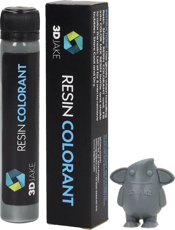 3DJAKE Resin Colorant Silver Grey, 25 g Ověřený