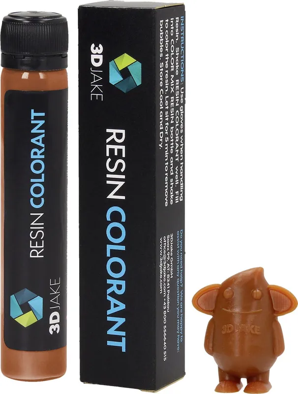 Odeslání Ihned 3DJAKE Resin Colorant Ochre Brown, 25 g