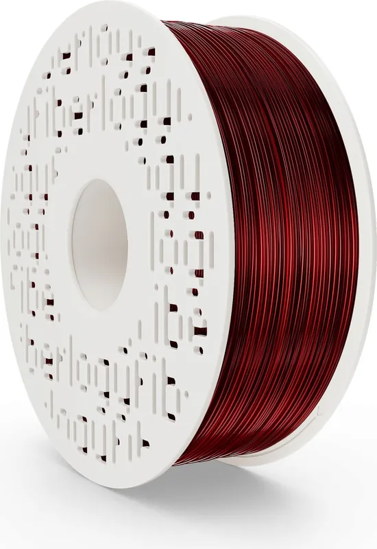 Finální Výprodej Fiberlogy PCTG Burgundy Transparent, 1,75 mm / 1000 g