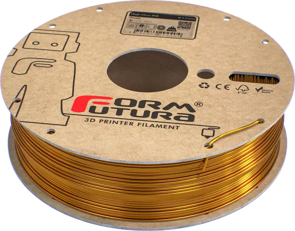 Must-Have FormFutura High Gloss PLA Gold, 1,75 mm / 750 g