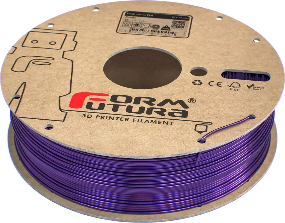 Nízká Cena FormFutura High Gloss PLA Violet, 1,75 mm / 750 g