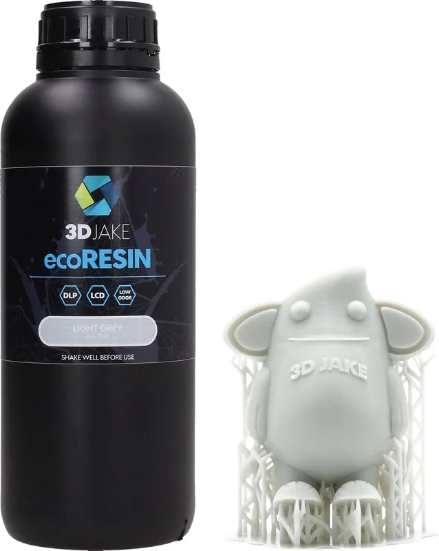 Bezpečná Platba 3DJAKE ecoResin Light Grey, 1.000 g