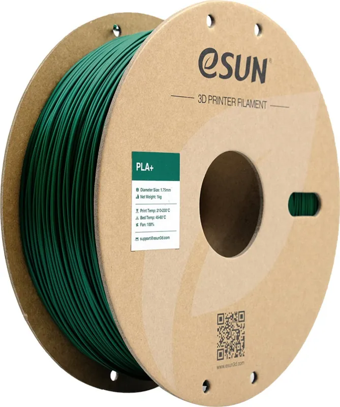 eSUN PLA+ Pine Green, 1,75 mm / 1000 g Expresní Doručení