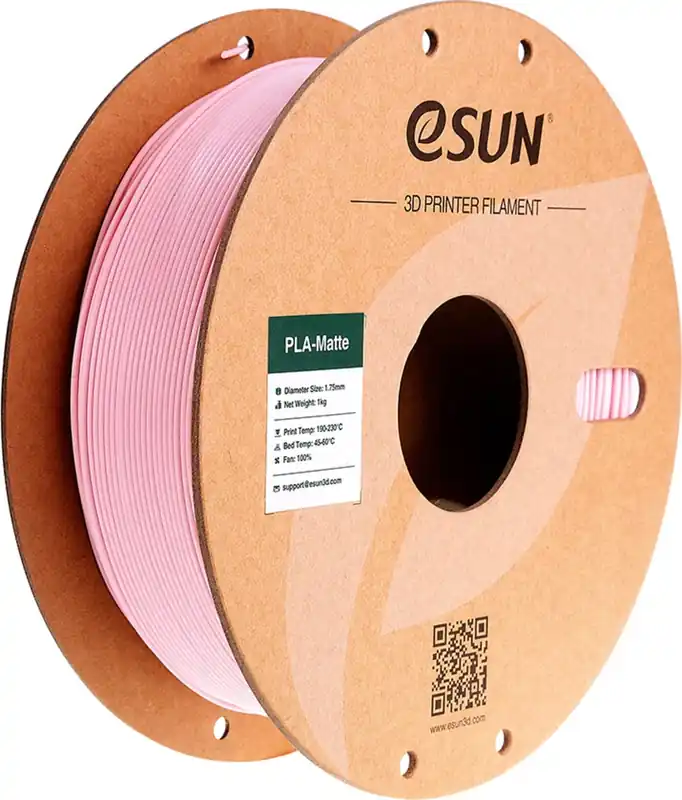 Zlevněný eSUN PLA-Matte Peach Pink, 1,75 mm / 1000 g