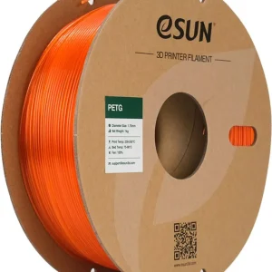 eSUN PETG Translucent Orange, 1,75 mm / 1000 g Pouze Dnes