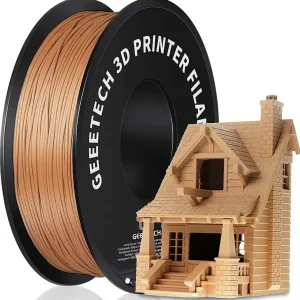 Pouze Dnes GEEETECH PLA Wood Black Walnut, 1,75 mm / 1000 g