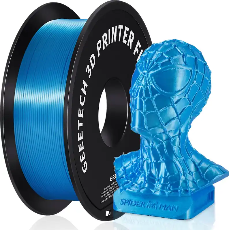 Ihned K Objednání GEEETECH PLA Silk Sky Blue, 1,75 mm / 1000 g