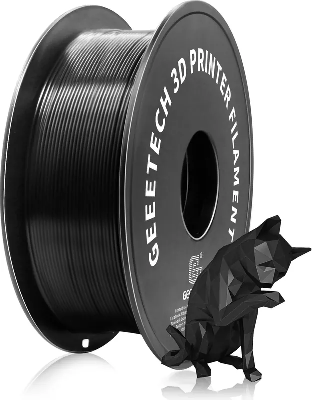 GEEETECH PETG Black, 1,75 mm / 1000 g Přímo Od Výrobce