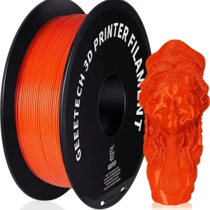 Objednat Nyní GEEETECH PETG Orange, 1,75 mm / 1000 g
