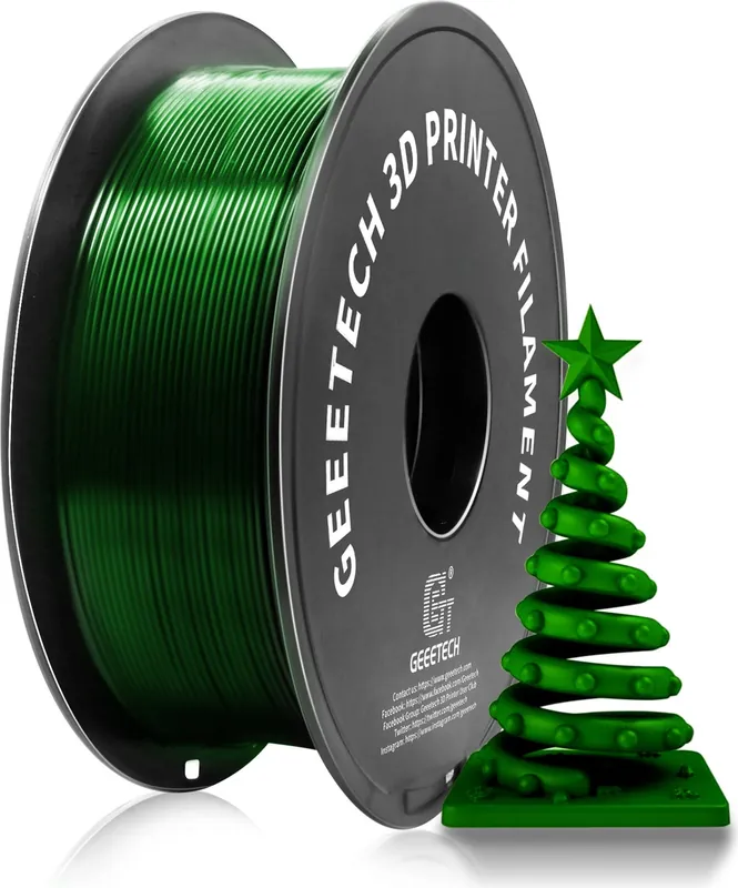 GEEETECH PETG Green, 1,75 mm / 1000 g Jen Po Omezenou Doba