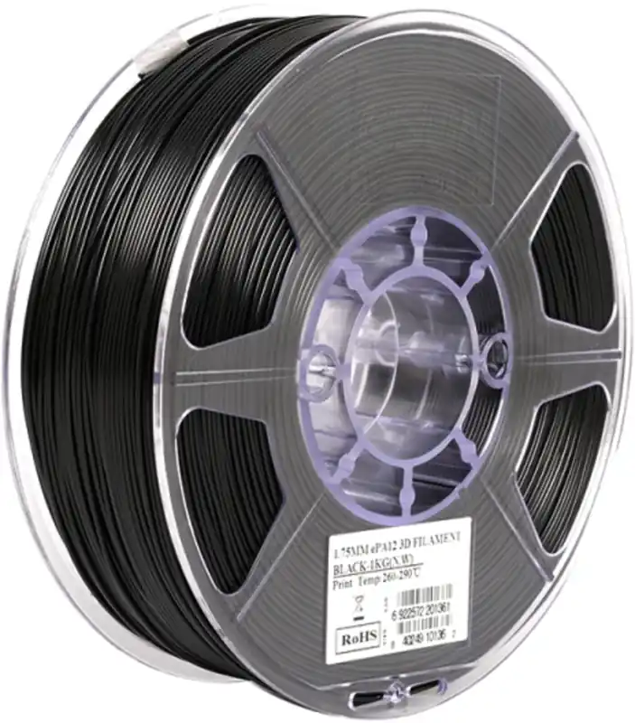 eSUN PA12 Black, 1,75 mm / 1000 g Finální Výprodej